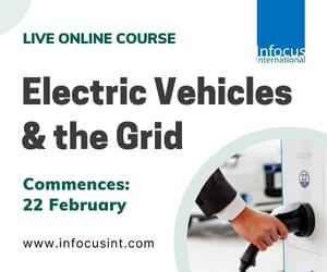 Electric Vehicles & The Grid Side Banner