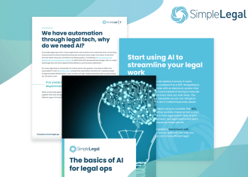 The Basics of AI for Legal Ops