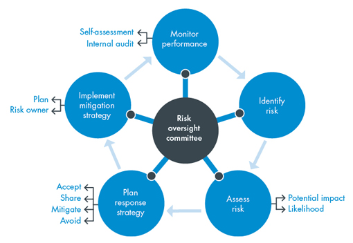 Main elements of risk management and the role of the risk manager