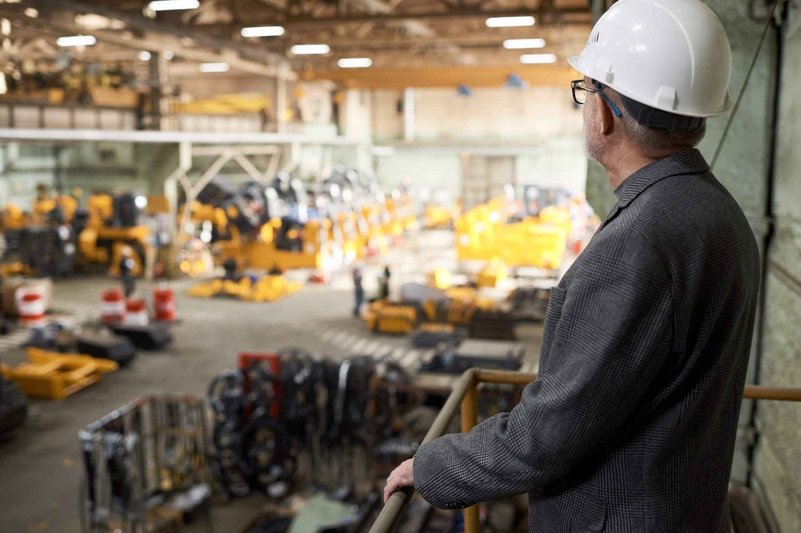 FPO Engineer Watching Warehouse Lighting