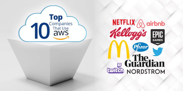 Top 10 companies that use aws-